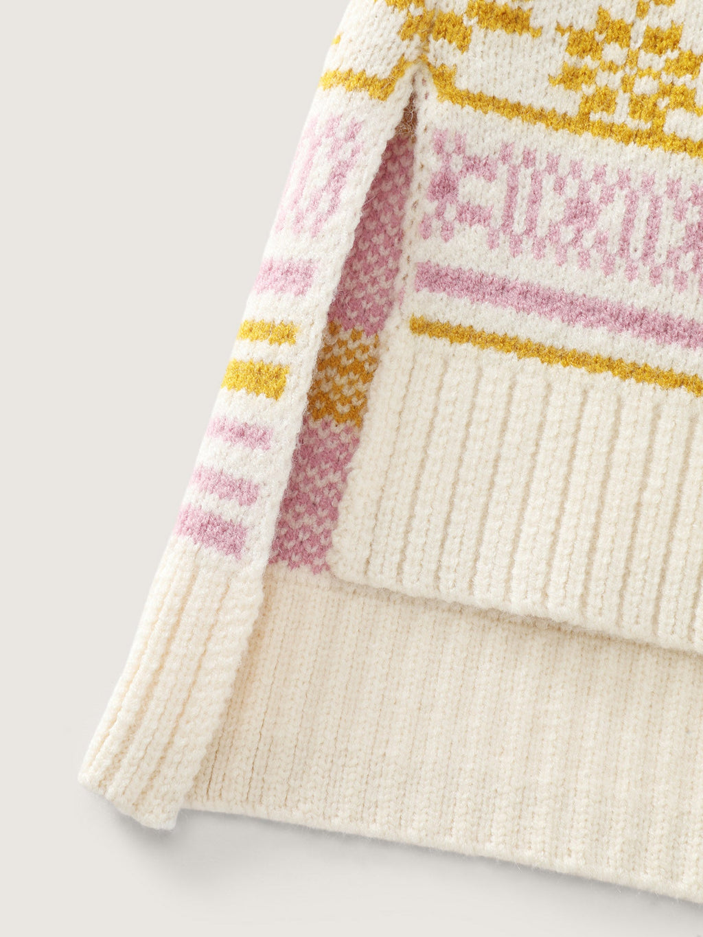 Supersoft Fair-Isle Stretchy Pullover