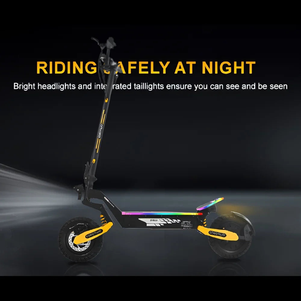 Off Road Electric Scooter for Adults, 1200W Motor Fast E Scooter, Up to 28MPH Top Speed & 20Miles Long Range, 11" Off-Road Tires, 330lbs MAX Load, Foldable
