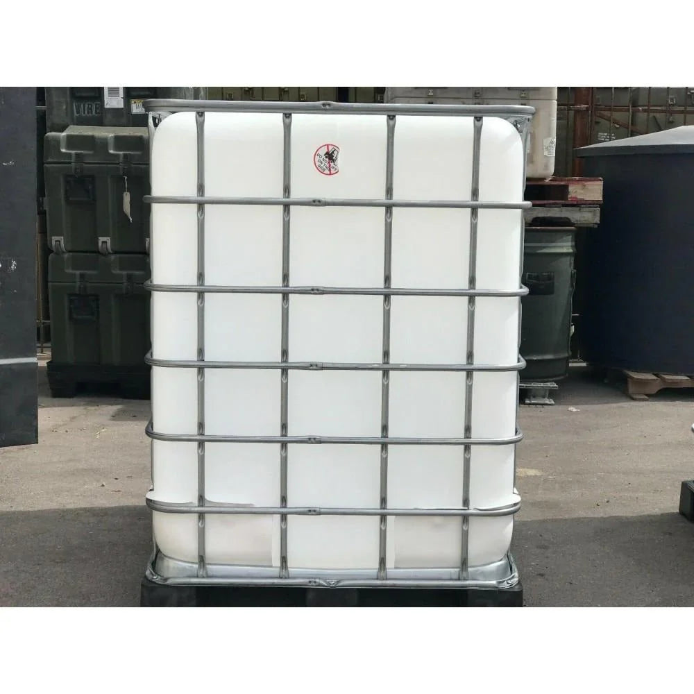 330-gallon food-grade IBC containers | Drinking water and rainwater harvesting containers