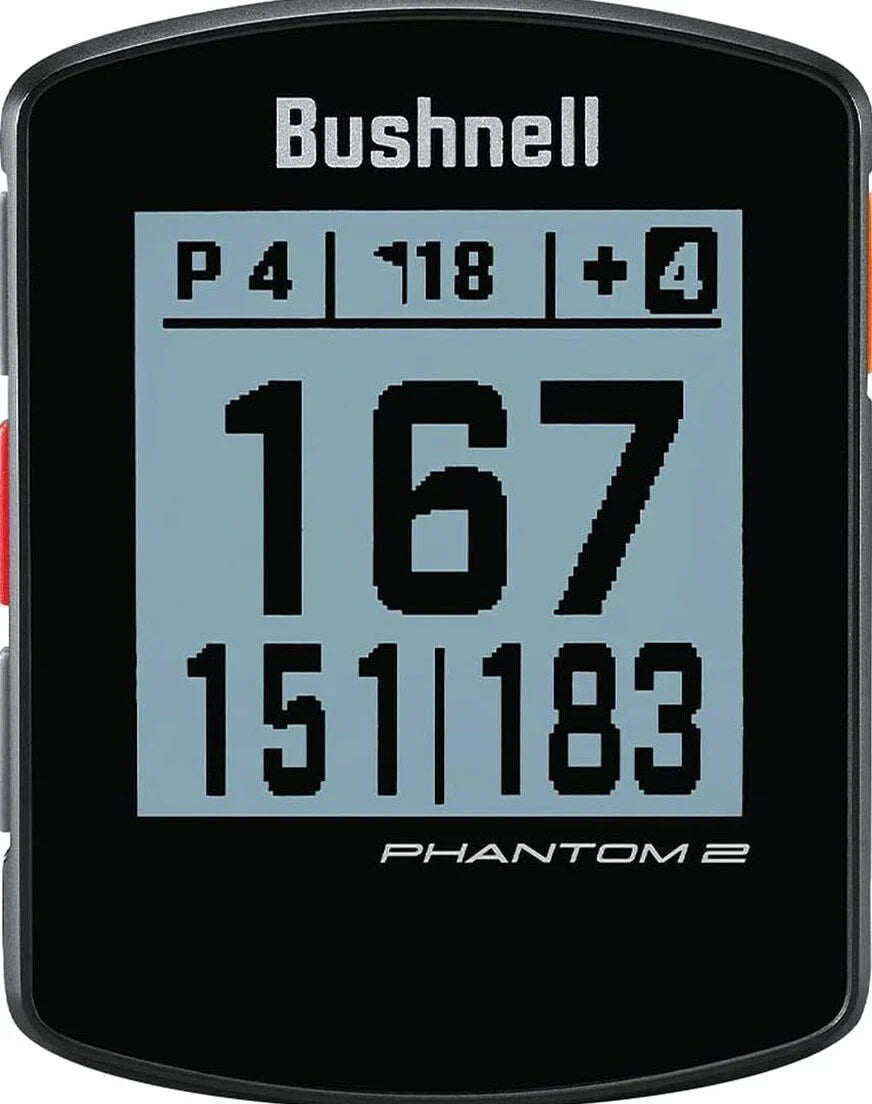 Bushnell Phantom 2 Golf GPS Rangefinder, Black