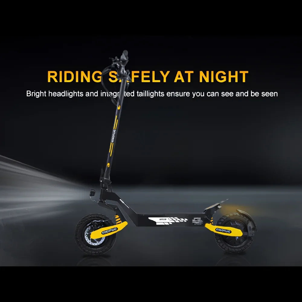 Off Road Electric Scooter for Adults, 1200W Motor Fast E Scooter, Up to 28MPH Top Speed & 20Miles Long Range, 11" Off-Road Tires, 330lbs MAX Load, Foldable