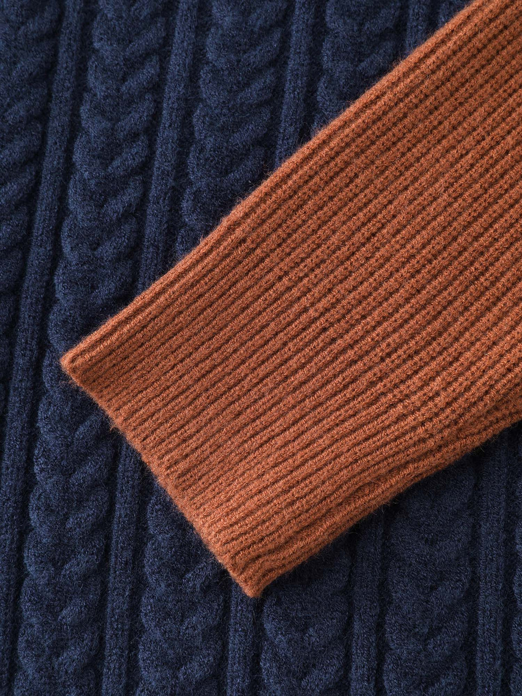 Supersoft Colorblock Half Zipper Pullover