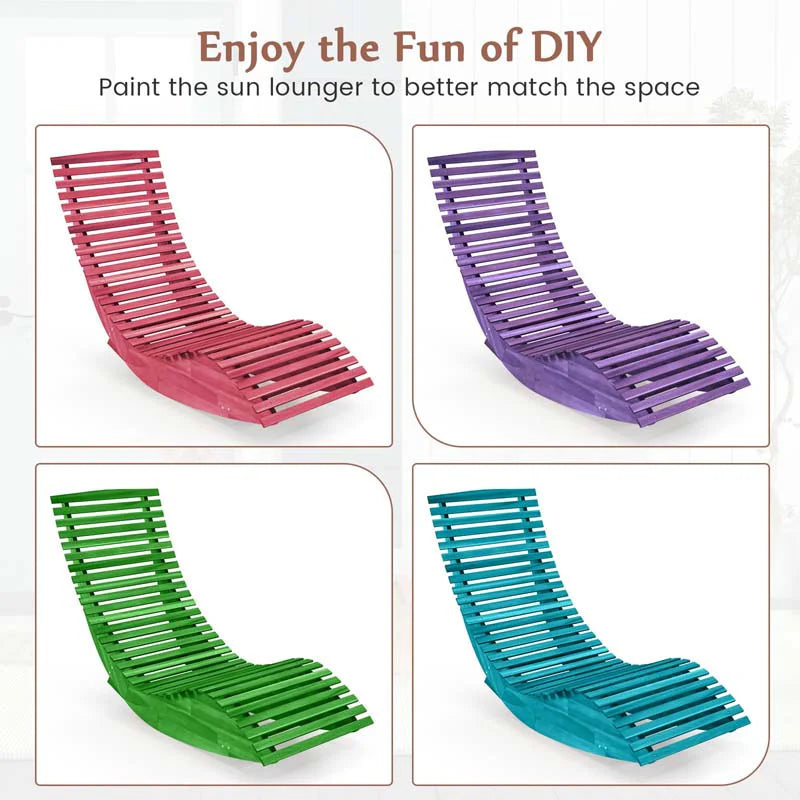 Acacia Wood Outdoor Patio Rocking Chair With Widened Slatted Seat Amp High Back Porch Rocker Sun Lounger For Backyard Garden - Comfortable And Ergonomic Design