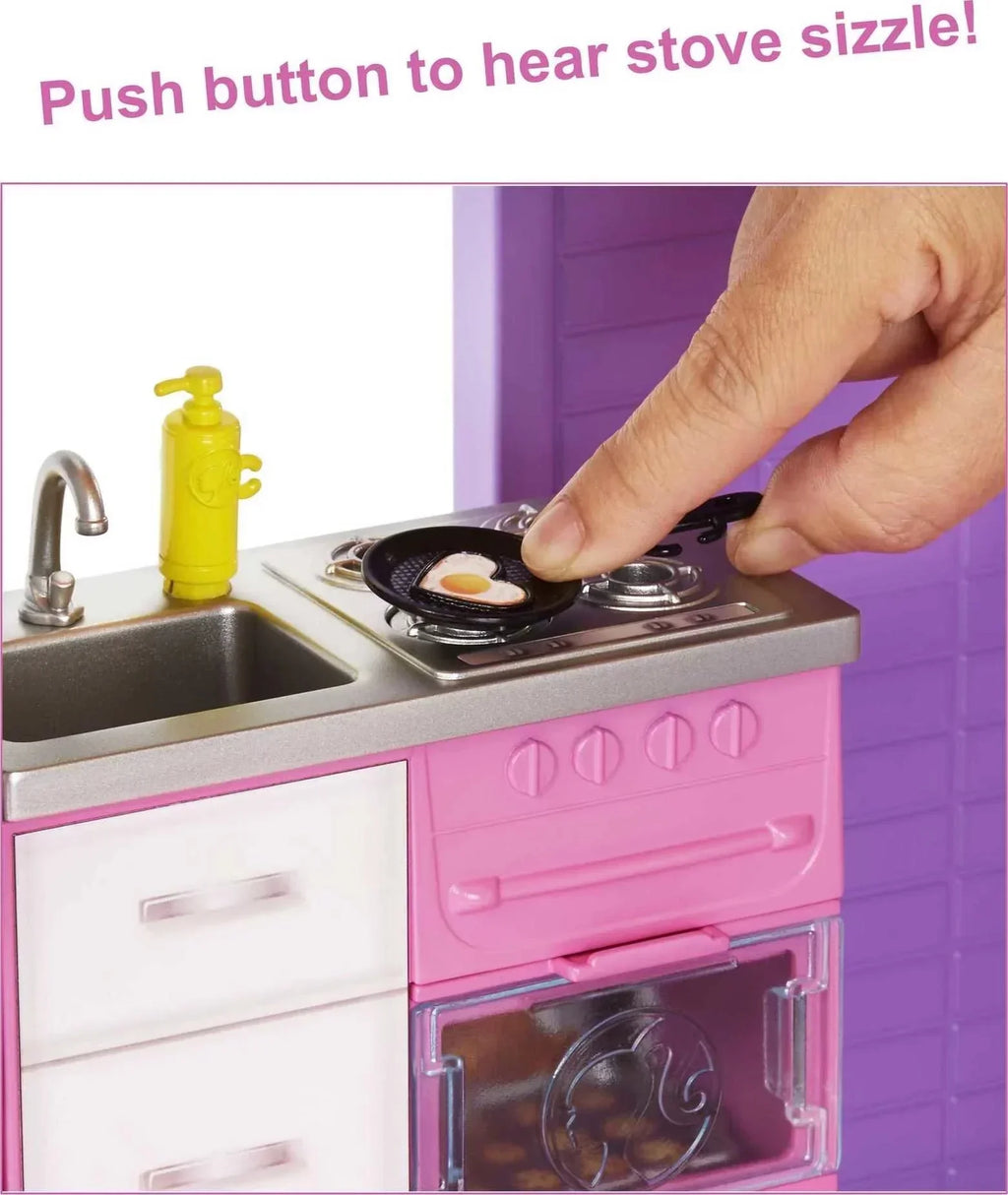 Barbie DreamHouse Dollhouse with 70+ Accessories Working Elevator Lights & Sounds