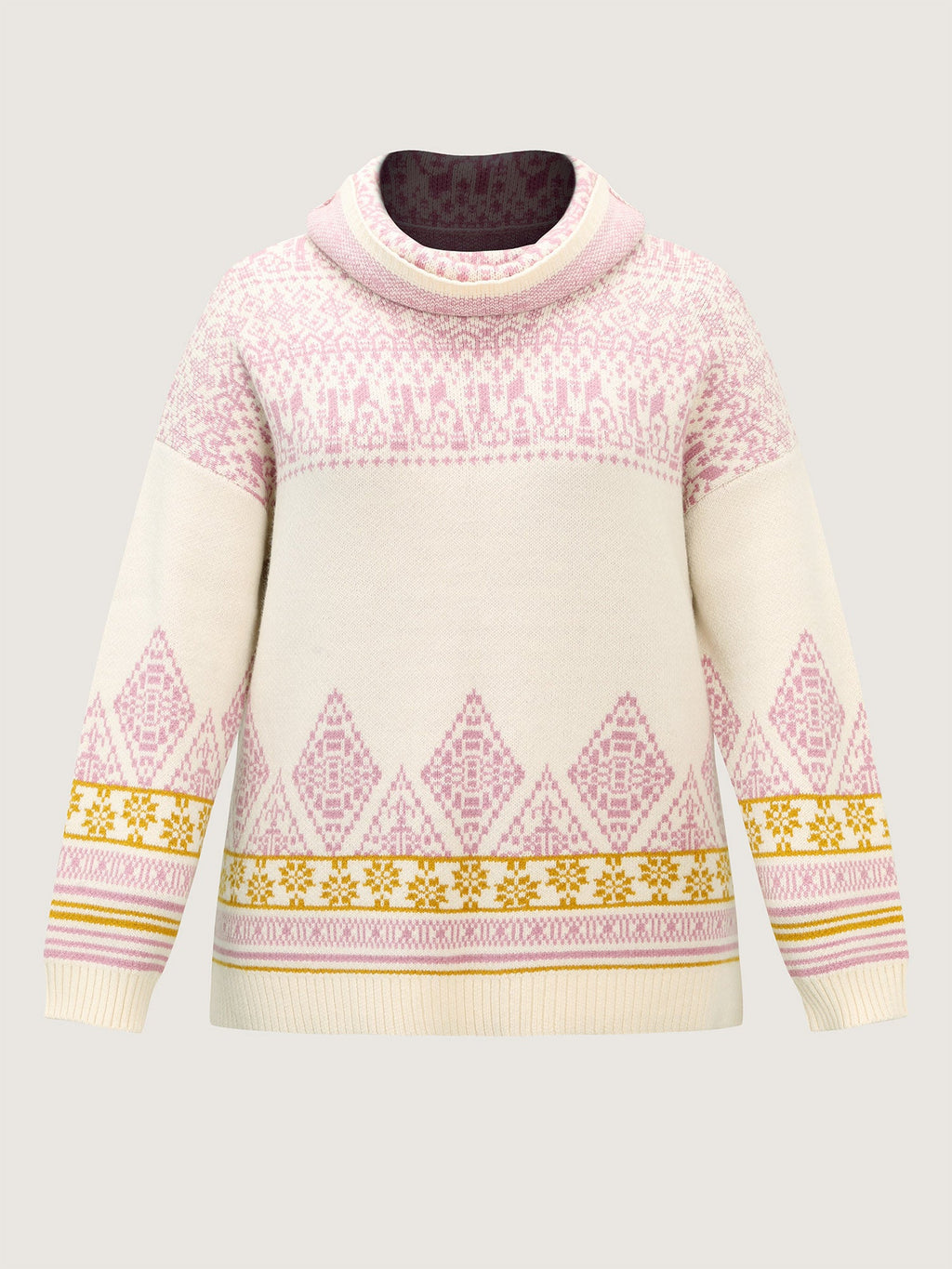 Supersoft Fair-Isle Stretchy Pullover