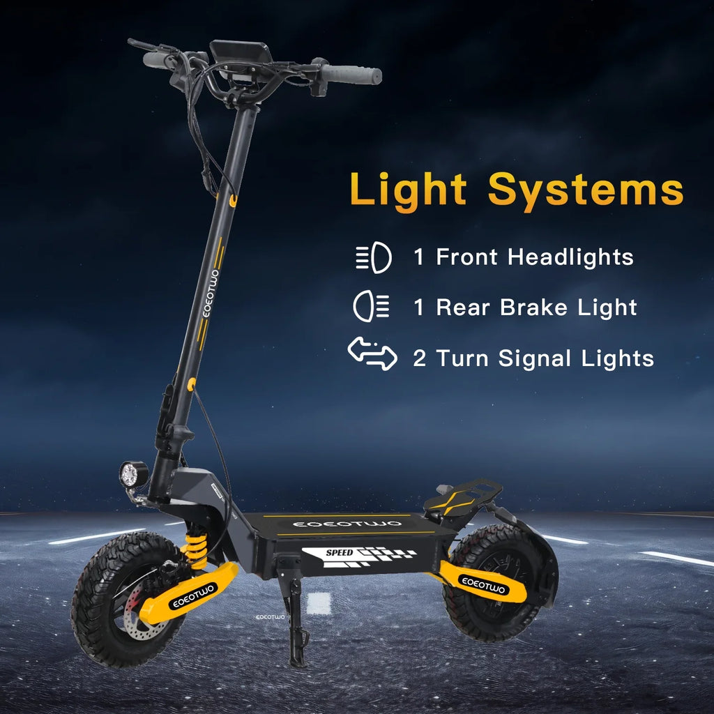 Off Road Electric Scooter for Adults, 1200W Motor Fast E Scooter, Up to 28MPH Top Speed & 20Miles Long Range, 11" Off-Road Tires, 330lbs MAX Load, Foldable
