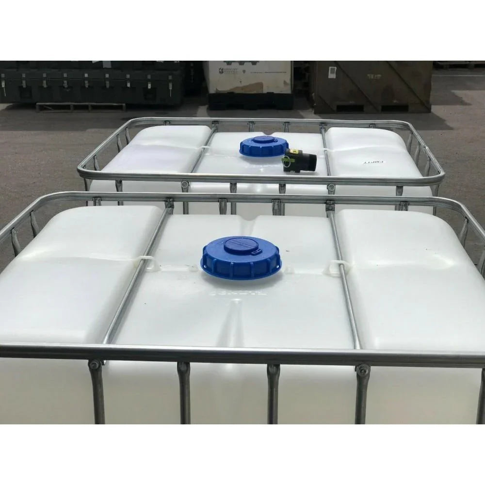 330-gallon food-grade IBC containers | Drinking water and rainwater harvesting containers