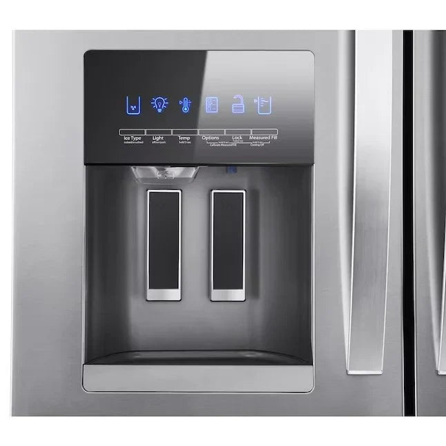 Whirlpool 24.5-cu ft 4-Door French Door Refrigerator with Ice Maker (Fingerprint Resistant Stainless Steel) ENERGY STAR