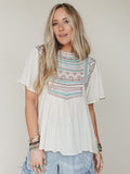 Storybook Song Blouse - Natural