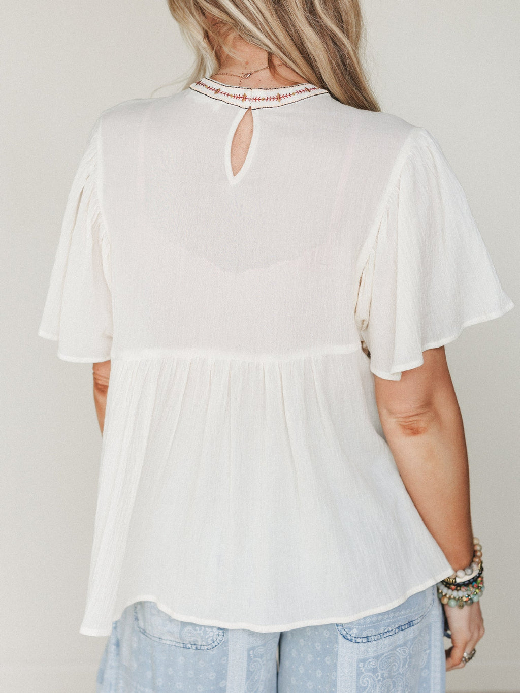 Storybook Song Blouse - Natural