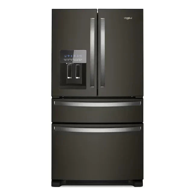 Whirlpool 24.5-cu ft 4-Door French Door Refrigerator with Ice Maker (Fingerprint Resistant Stainless Steel) ENERGY STAR